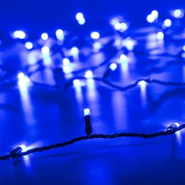 Фото #1 товара Светодиодная гирлянда ARD-STRING-CLASSIC-10000-BLACK-100LED-STD BLUE (230V, 7W) (Ardecoled, IP65)