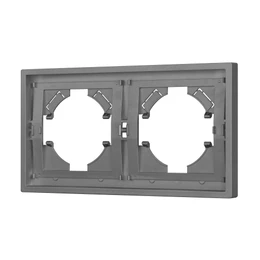 Фото #1 товара Рамка пластиковая FRM-TENDO-PL-2-GR (Arlight, -)