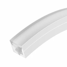 Фото #1 товара Силиконовый профиль WPH-FLEX-1616-TWIST-S11-20m WHITE (Arlight, Силикон)