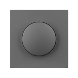 Фото #1 товара Лицевая панель светорегулятора PNL-NOBE-FB-SFPL-GR  (Arlight, Серый базальт)