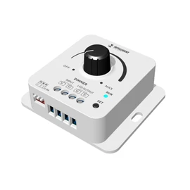 Фото #1 товара INTELLIGENT ARLIGHT Диммер SMART-PWM-101-32-DIM-SUF (12-48V, 1x8A) (IARL, IP20 Пластик, 5 лет)