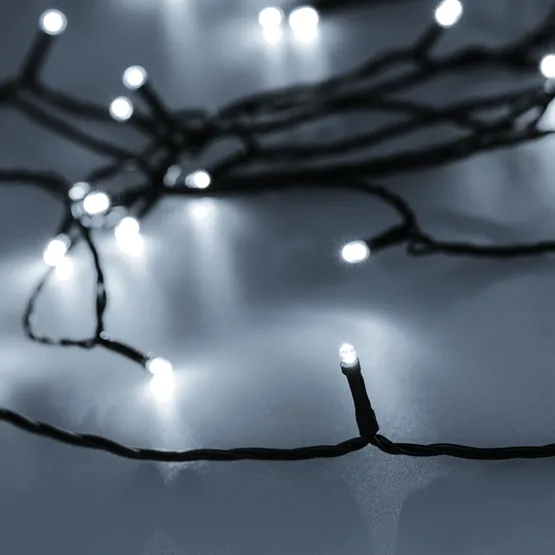 Фото #1 товара Светодиодная гирлянда Нить Смарт ARD-MOOD-CLASSIC-20000-BLACK-200LED White (230V, 4.7W, Tuya Wi-Fi) (Ardecoled, IP65)