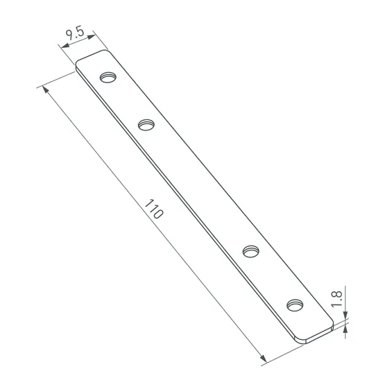 Фото #2 товара Соединитель профиля SL-COMFORT-2542-180 Set (Arlight, Металл)