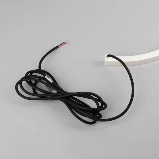 Фото #3 товара Светодиодная лента герметичная NOVA-TOP-PU-A120-16x15mm 24V White7200 (10 W/m, IP68, 5m, wire x2) (Arlight, Полиуретан)