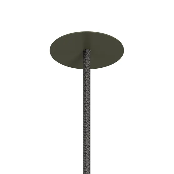 Фото #1 товара Вывод провода питания для натяжного потолка SPX-CAP-STRETCH-R64-C6.5 (RAL7009) (Arlight, Металл)