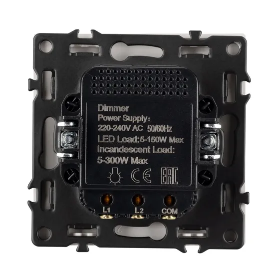 Фото #4 товара Механизм светорегулятора SWT-NOBE-DLR-SFPL-CA (250V, 300W) (Arlight, Кашемир)