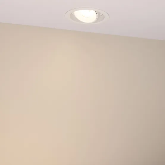 Фото #4 товара Светильник MS-VORTEX-BUILT-R110-20W Warm3000 (WH-WH, 40 deg, 230V) (Arlight, IP20 Металл, 5 лет)