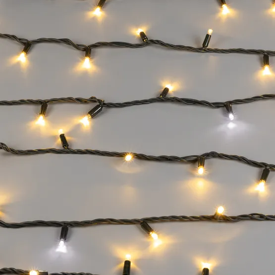 Фото #3 товара Светодиодная гирлянда ARD-STRING-PRO-10000-GREEN-100LED-FLASH WARM (230V, 7W) (Ardecoled, IP65)