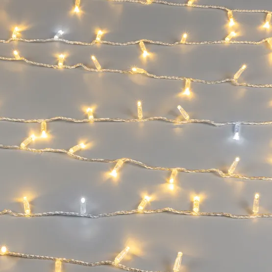 Фото #3 товара Светодиодная гирлянда ARD-STRING-CLASSIC-10000-CLEAR-100LED-FLASH WARM (230V, 7W) (Ardecoled, IP65)