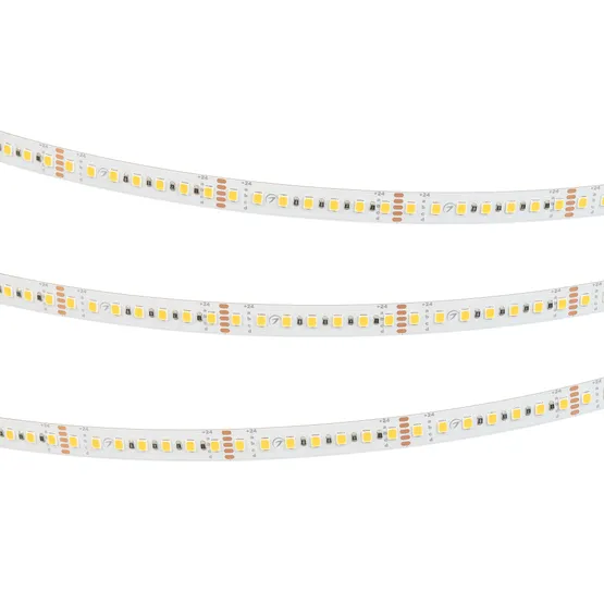 Фото #2 товара Светодиодная лента UL-A140-10mm 24V Warm3000 (5-20 W/m, IP20, 5m) (Arlight, -)