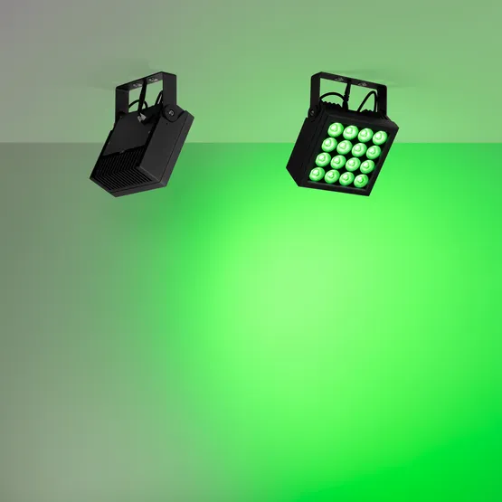 Фото #4 товара Прожектор KT-BLOCK-S220x220-50W RGBW-Day (Графит, 60 deg, 24V, DMX512) (Arlight, IP66 Металл, 3 года)