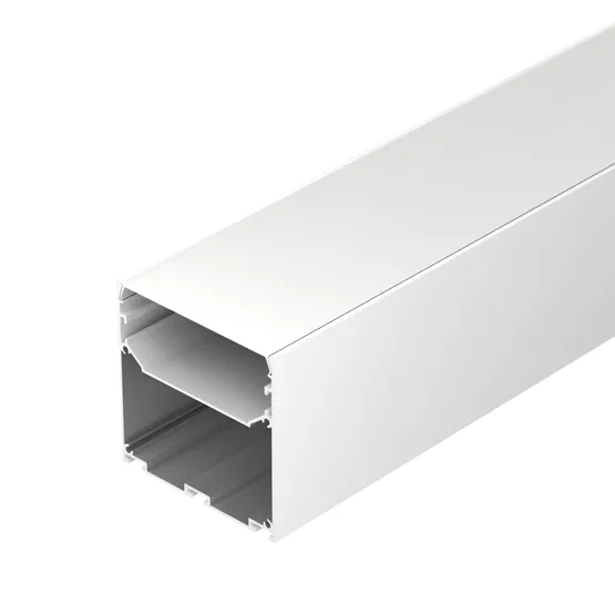 Фото #1 товара Профиль LINE-M-7575-2500 WHITE (Arlight, Алюминий)