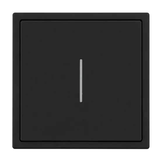 Фото товара Механизм звонкового выключателя LED SWT-NOBE-MKR1-SFPL-L-BK (230V, 10A) (Arlight, Черный оникс)