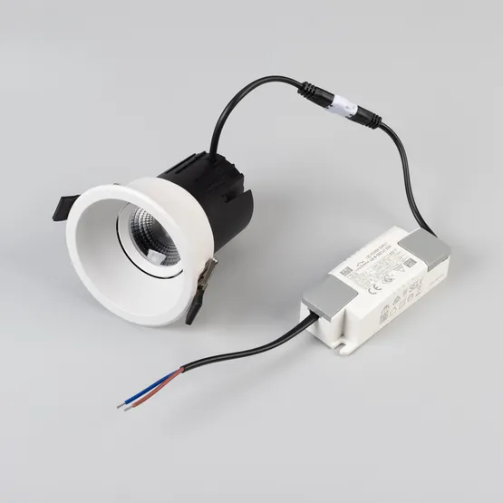 Фото #5 товара Светильник MS-FLOW-BUILT-R85-6W Day4000 (WH, 38 deg, 230V) (Arlight, IP20 Металл, 5 лет)