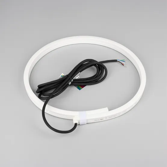 Фото #5 товара Светодиодная лента герметичная NOVA-SIDE-PU-B84-12x20mm 24V RGB-Day (15 W/m, IP68, 1m, wire x1) (Arlight, Полиуретан)