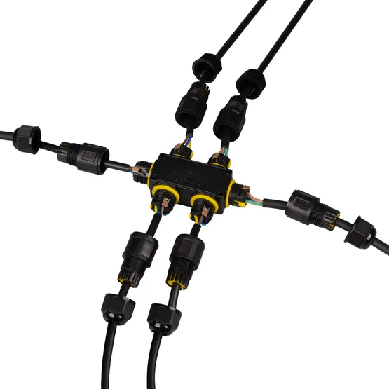 Фото #2 товара Коннектор NEO-GERM-3pin-TT-WTW (4-8mm) (Arlight, IP68)