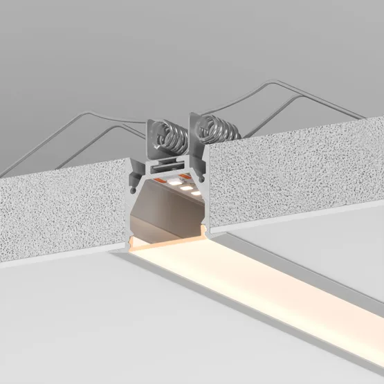 Фото #6 товара Профиль LINIA25-F-2000 ANOD  (Arlight, Алюминий)