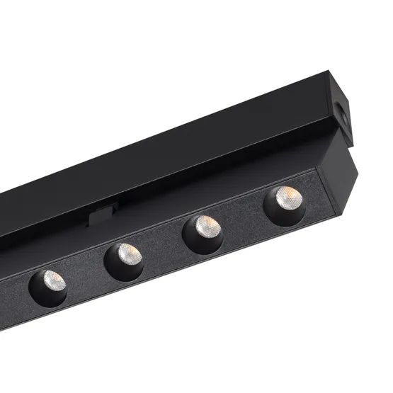 Фото #1 товара Светильник MAG-DOTS-FOLD-25-S200-6W Warm3000 (BK, 30 deg, 24V) (Arlight, IP20 Металл, 5 лет)