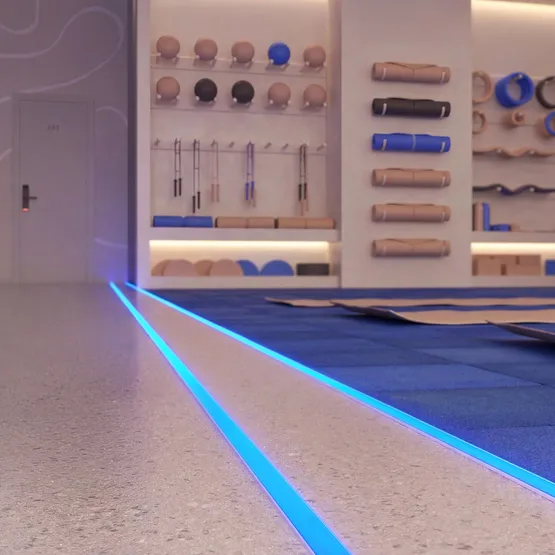 Фото #4 товара Профиль FLOOR27-H11-F-2000 ANOD (Arlight, Алюминий)