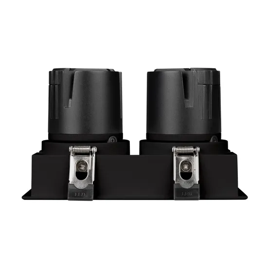 Фото #3 товара Светильник MS-FLOW-BUILT-S157x85-2x6W Warm3000 (BK, 55 deg, 230V) (Arlight, IP20 Металл, 5 лет)