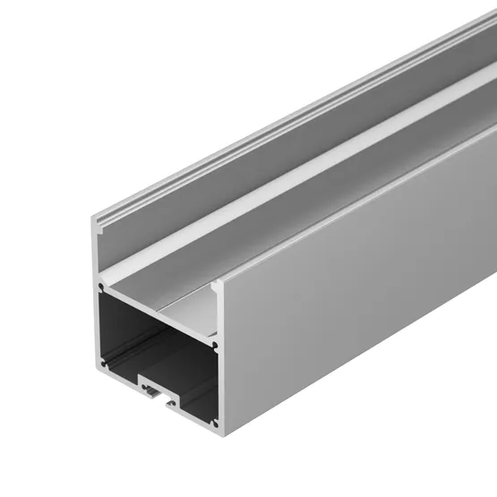 Фото #3 товара Профиль с экраном SL-LINE-5050-2500 ANOD+OPAL (Arlight, Алюминий)