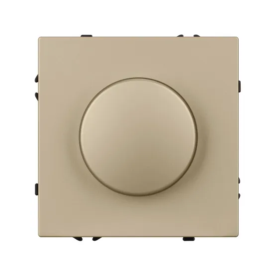Фото #3 товара Механизм светорегулятора SWT-NOBE-DLR-SFPL-GD (250V, 300W) (Arlight, Золотой песок)