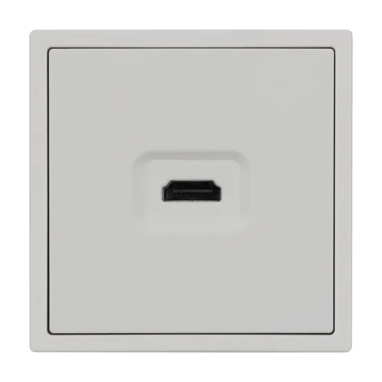 Фото #3 товара Механизм HDMI розетки SCT-NOBE-MHD1-SFPL-IS (Arlight, Никель)