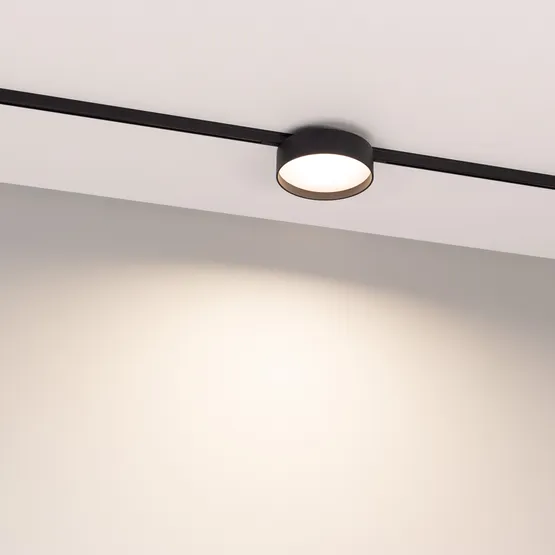 Фото #2 товара Светильник MAG-MICROCOSM-RONDO-R113-12W Warm2700 (BK, 100 deg, 24V) (Arlight, IP20 Металл, 3 года)