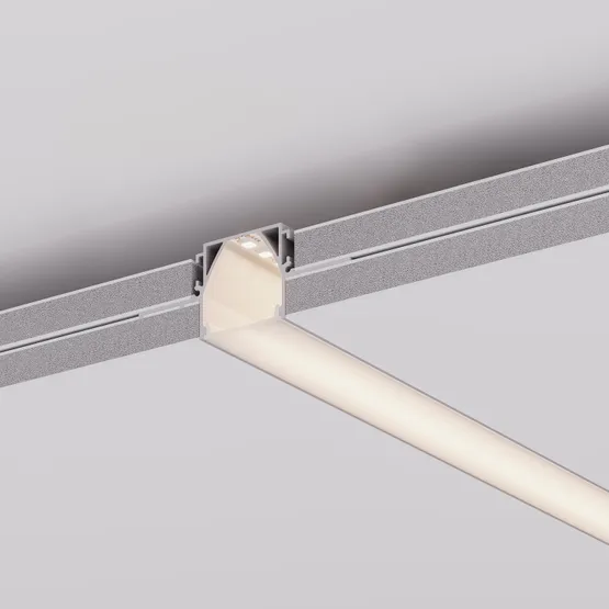 Фото #4 товара Профиль LINIA32-FANTOM-MID-2000 ANOD (Arlight, Алюминий)