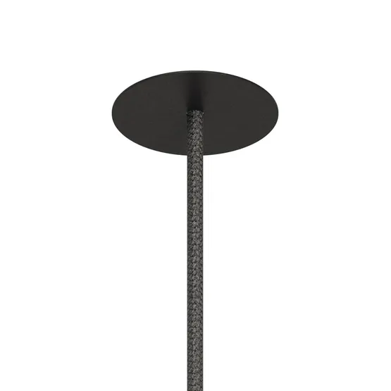 Фото #1 товара Вывод провода питания для натяжного потолка SPX-CAP-STRETCH-R64-C6.5 (Черный RAL9005) (Arlight, Металл)