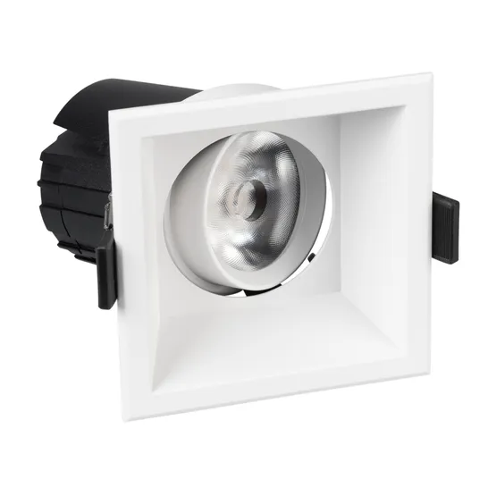 Фото #6 товара Светильник MS-FLOW-BUILT-S85x85-12W Warm3000 (WH, 38 deg, 230V) (Arlight, IP20 Металл, 5 лет)