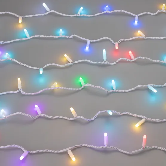 Фото #10 товара Светодиодная гирлянда ARD-STRING-CLASSIC-10000-WHITE-100LED-MILK-SYNC RGB (230V, 6.5W) (Ardecoled, IP65)