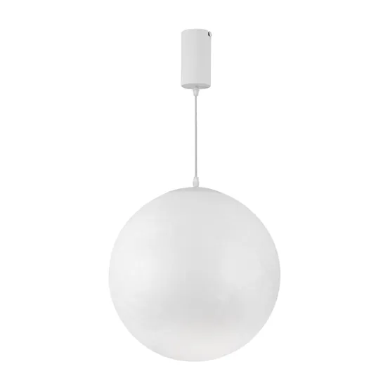 Фото #2 товара Светильник SP-SILKA-HANG-R400-12W Warm2700 (WH, 330 deg, 230V) (Arlight, IP20 Натуральный шелк, 3 года)