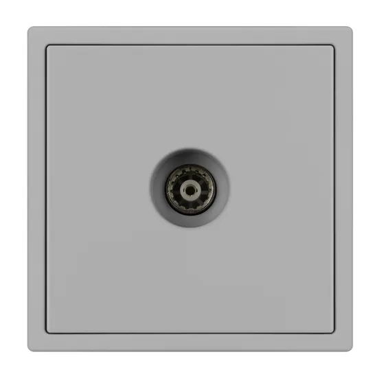 Фото #4 товара Механизм телевизионной розетки SCT-NOBE-MTV1-SFPL-IS (Arlight, Никель)