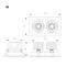 Минифото #3 товара Светильник MS-VORTEX-BUILT-S170x90-2x12W Day4000 (WH-WH, 20 deg, 230V) (Arlight, IP20 Металл, 5 лет)
