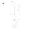 Минифото #4 товара Светильник SP-CARAMELA-HANG-R120-7W Warm2700 (BK, 300 deg, 230V) (Arlight, IP20 Натуральный шелк, 3 года)