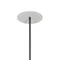 Минифото #1 товара Вывод провода питания для натяжного потолка SPX-CAP-STRETCH-R64-C4 (Белый RAL9003) (Arlight, Металл)