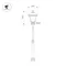 Минифото #2 товара Светильник OXOR-GRADUA-LUZ-O-460x750-50W Day4000 (BK, 120 deg, 230V) IP65 (Arlight, -)
