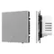 Минифото #1 товара ARL NOBE Терморегулятор эл тёплый пол никель SWT-MTE-PL-IS (95-240V, 16A, датч пола + возд) (Arlight, -)